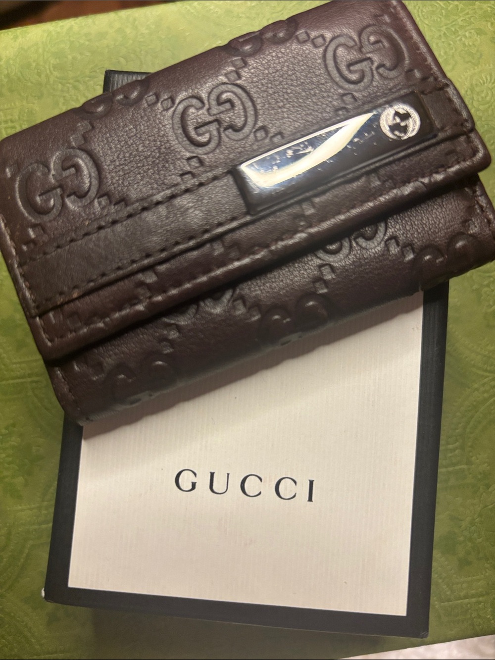 Gucci Brown Leather Key Case EUC! - Picture 12 of 12